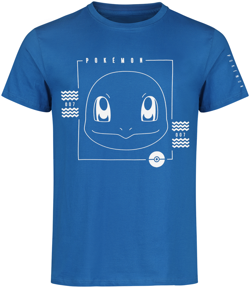 T-Shirt Manches courtes Gaming de Pokémon - Carapuce - M - pour Homme - bleu clair - Pokémon - View 2