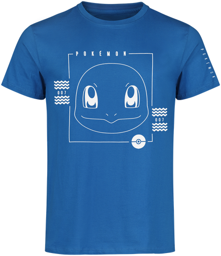 T-Shirt Manches courtes Gaming de Pokémon - Carapuce - M - pour Homme - bleu clair - Pokémon - View 2
