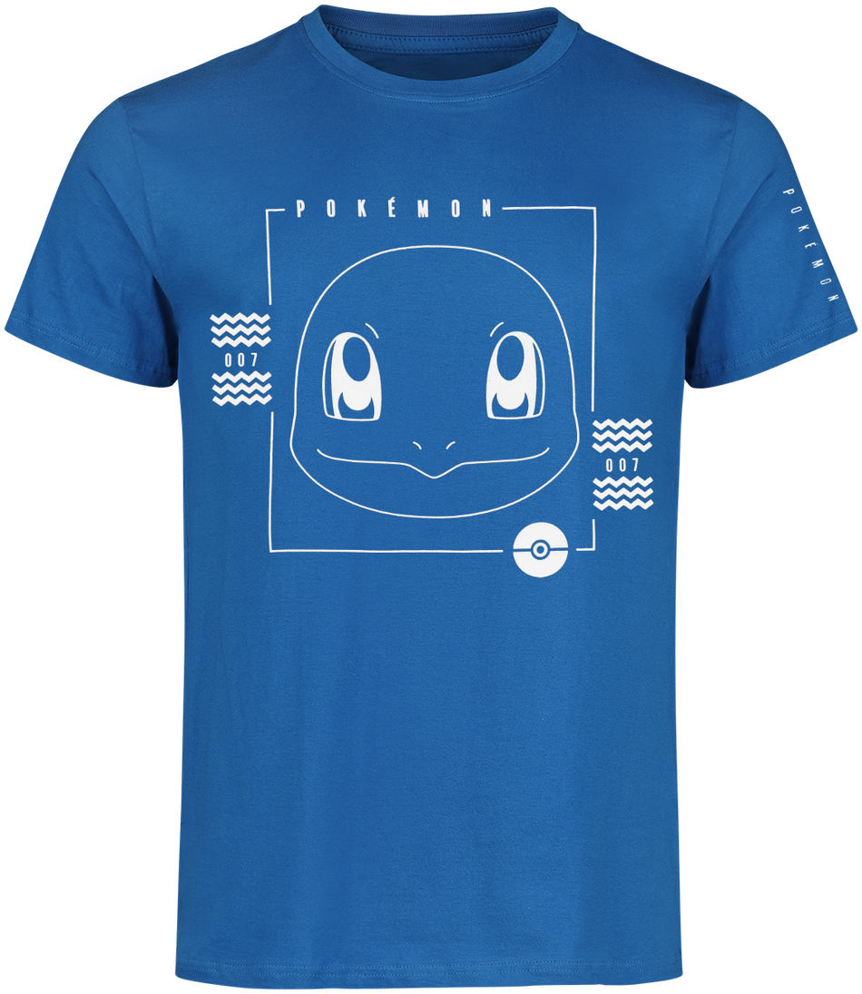 T-Shirt Manches courtes Gaming de Pokémon - Carapuce - M - pour Homme - bleu clair - Pokémon - View 2