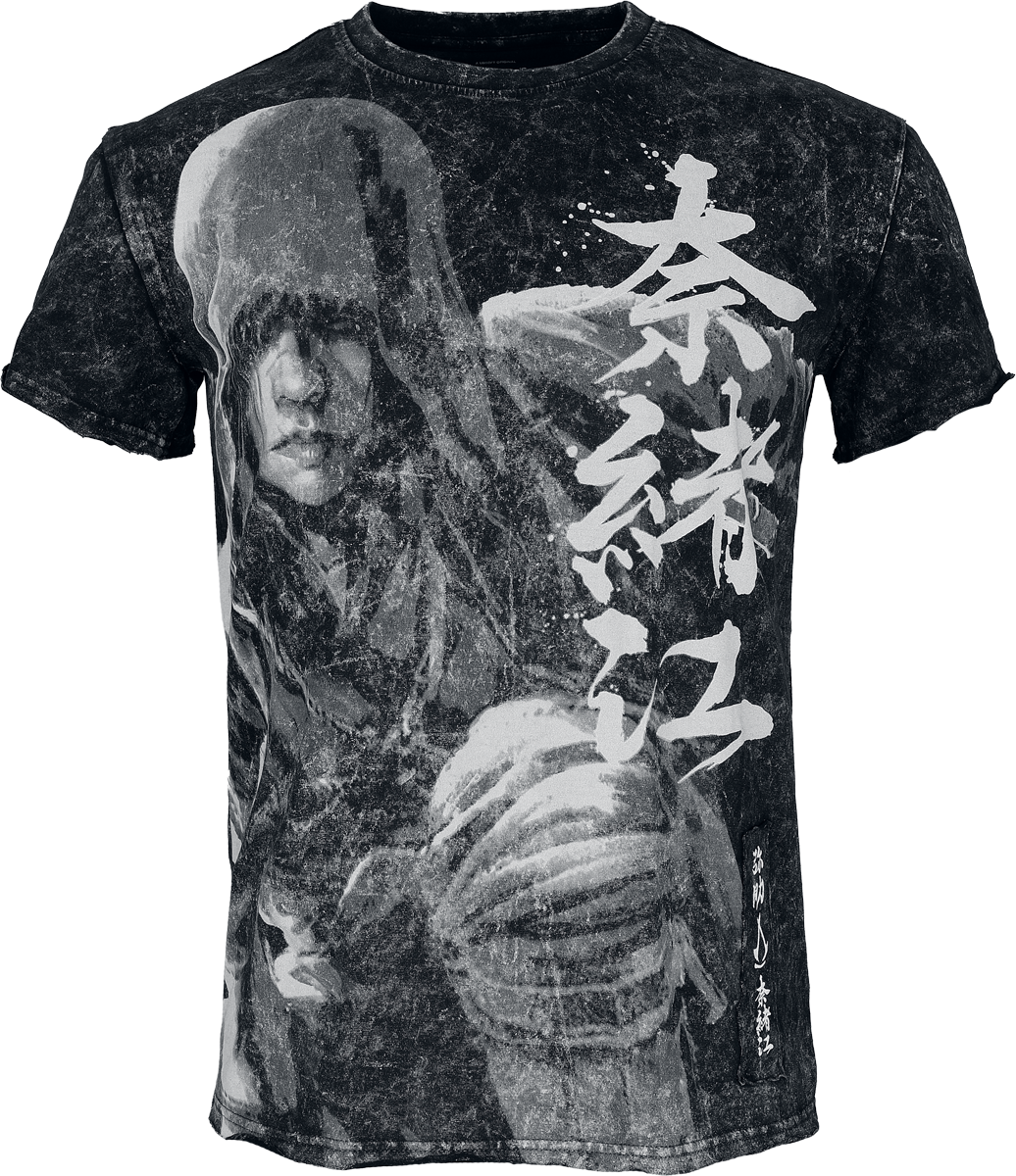 T-Shirt Manches courtes Gaming de Assassin's Creed - Hide In The Shadow - S à XXL - pour Homme - gris - Assassin's Creed - View 2