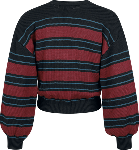 Gilets & Ponchos  de Harry Potter - DA Grunge Collection - S.P.E.W. Cardigan - S à XXL - pour Femme - bordeaux/bleu marine - Harry Potter - View 2