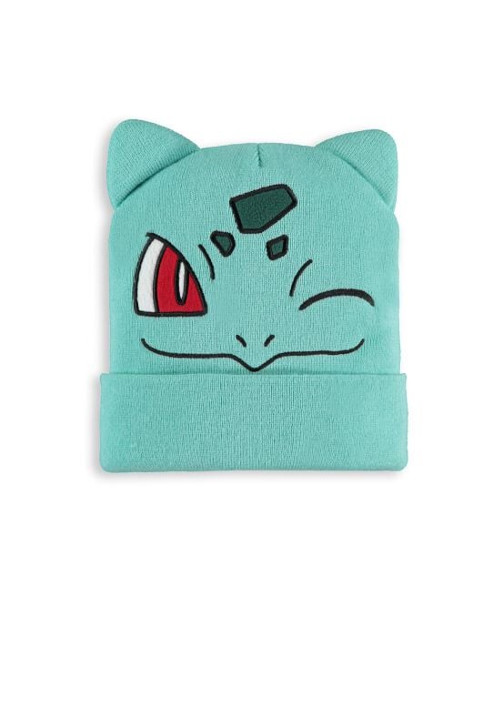 Bonnet Gaming de Pokémon - Bulbizarre - pour Unisexe - turquoise - Pokémon