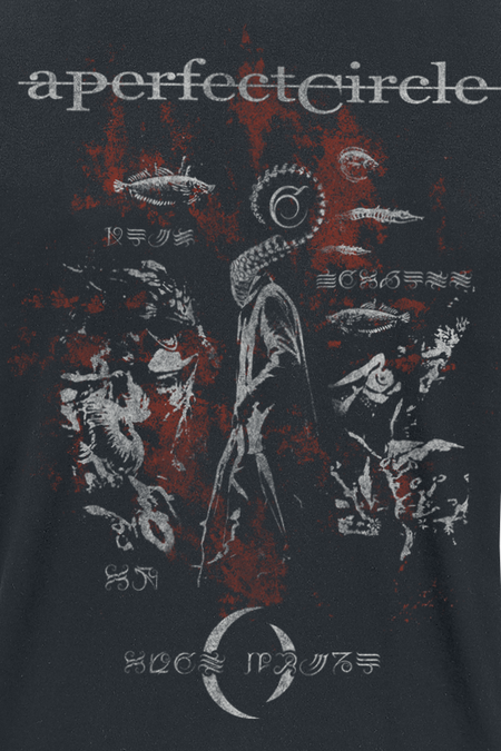 T-Shirt Manches courtes  de A Perfect Circle - Magdalena Distressed - M - pour Homme - noir - A Perfect Circle - View 2