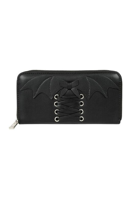 Portefeuille Gothic de Banned Alternative - Glamorama - pour Femme - noir - Banned Alternative