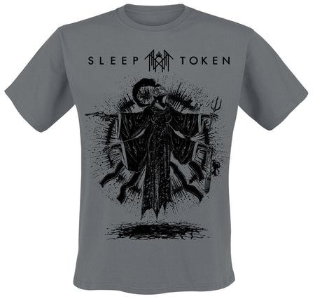 T-Shirt Manches courtes  de Sleep Token - Ascension - S à 4XL - pour Homme - anthracite - Sleep Token