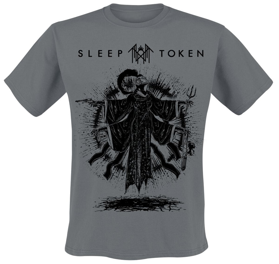 T-Shirt Manches courtes  de Sleep Token - Ascension - S à 4XL - pour Homme - anthracite - Sleep Token