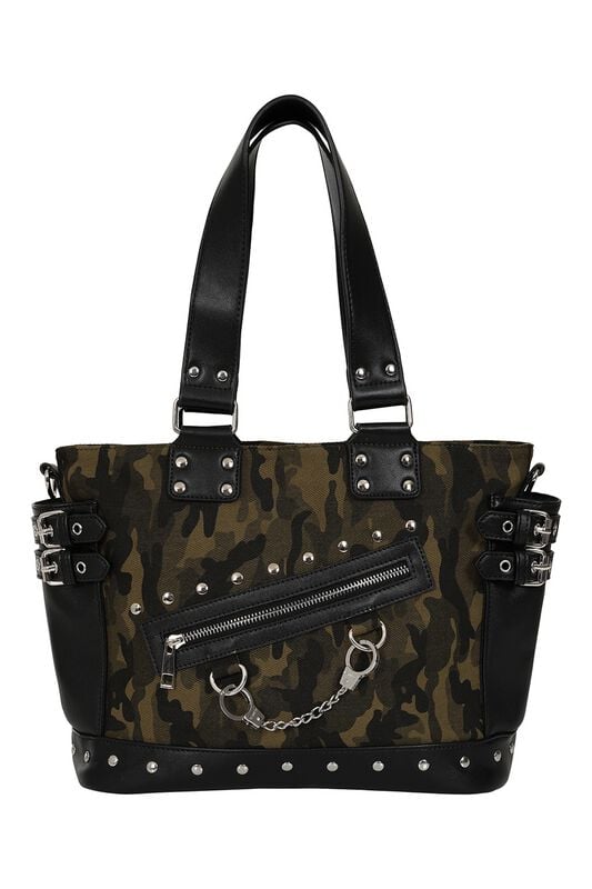 Sac à main Gothic de Banned Alternative - Hellbound Wish Camo - pour Femme - camouflage - Banned Alternative