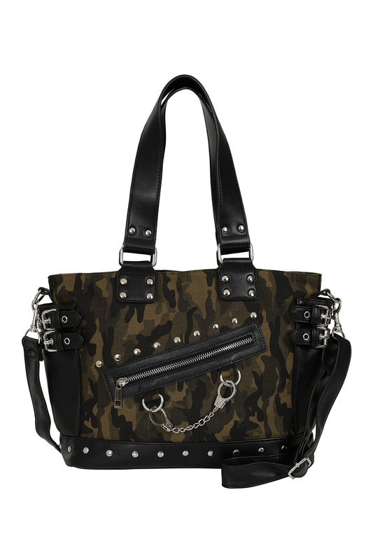 Sac à main Gothic de Banned Alternative - Hellbound Wish Camo - pour Femme - camouflage - Banned Alternative - View 2