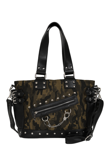 Sac à main Gothic de Banned Alternative - Hellbound Wish Camo - pour Femme - camouflage - Banned Alternative - View 2