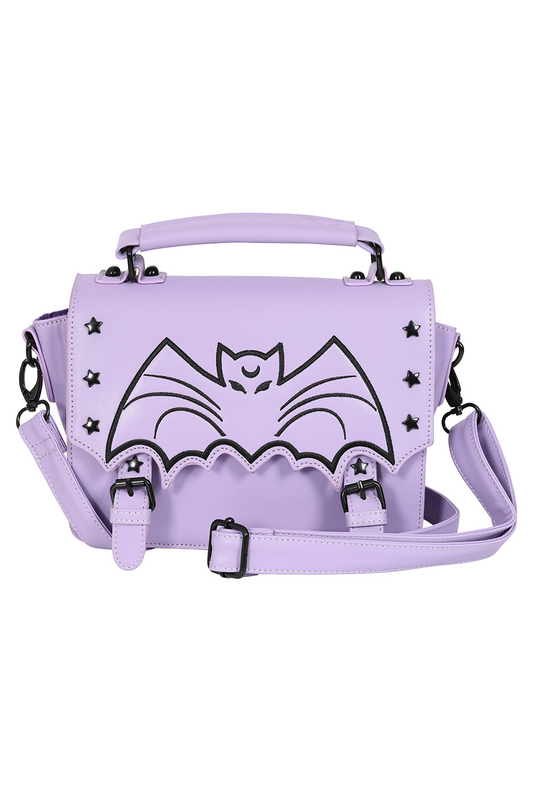Sac à main Gothic de Banned Alternative - Nocturne - pour Femme - lilas - Banned Alternative - View 2
