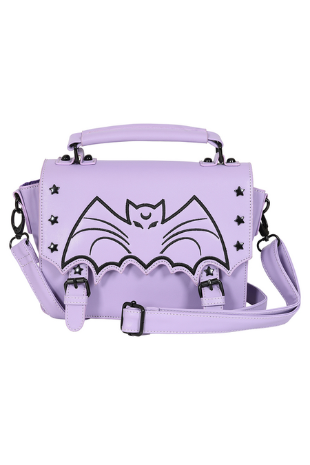 Sac à main Gothic de Banned Alternative - Nocturne - pour Femme - lilas - Banned Alternative - View 2