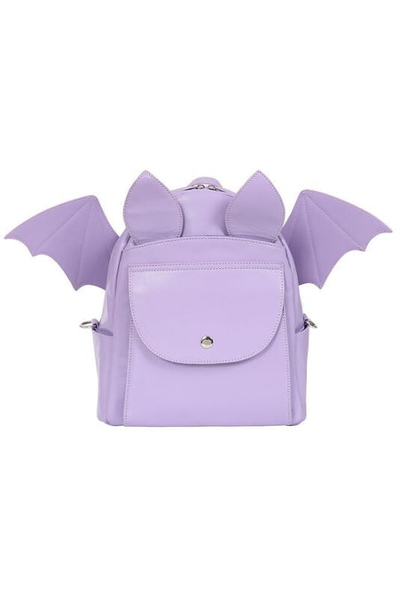 Sac à dos Gothic de Banned Alternative - Chauve-Souris - pour Femme - lilas - Banned Alternative