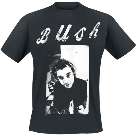T-Shirt Manches courtes  de Bush - Logo Photo - M à XXL - pour Homme - noir - Bush