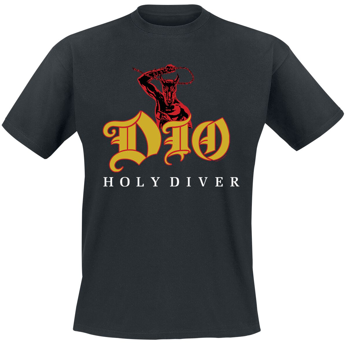 T-Shirt Manches courtes  de Dio - Holy diver - S à 4XL - pour Homme - noir - Dio