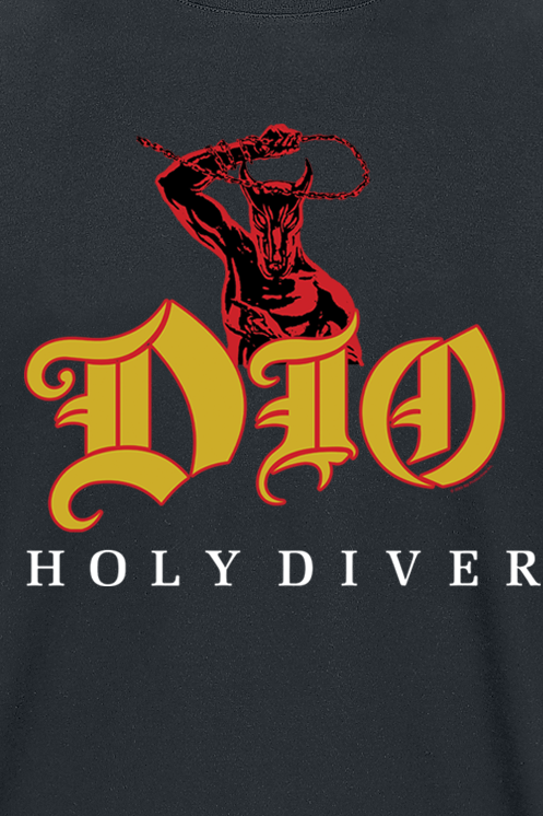 T-Shirt Manches courtes  de Dio - Holy diver - S à 4XL - pour Homme - noir - Dio - View 2
