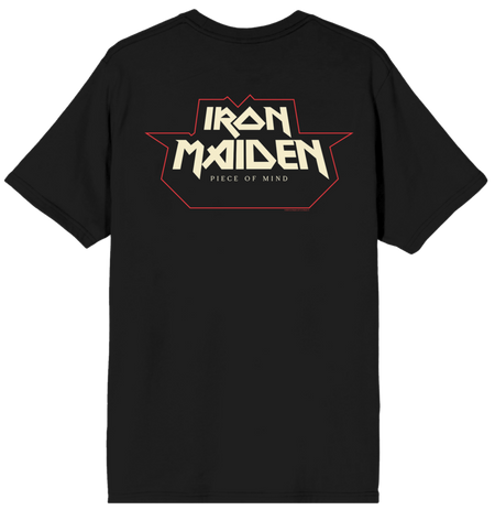 T-Shirt Manches courtes  de Iron Maiden - Piece Of Mind - Comics Retail V3 - S à 3XL - pour Homme - noir - Iron Maiden - View 2