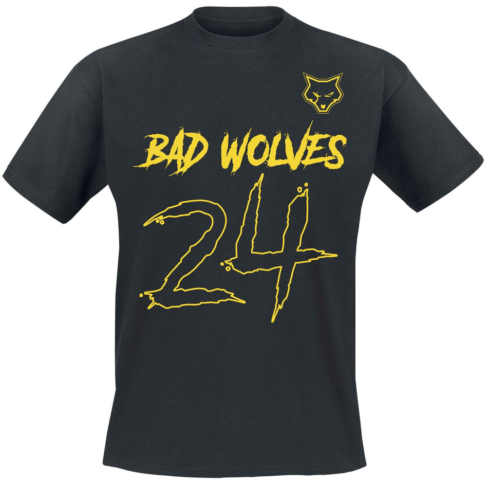 T-Shirt Manches courtes  de Bad Wolves - Album Inspired Varsity Tee - S à L - pour Homme - noir - Bad Wolves