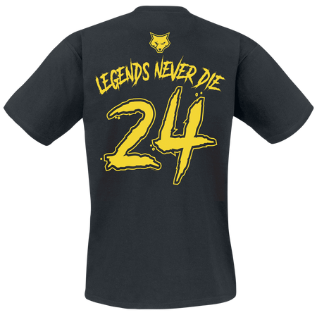 T-Shirt Manches courtes  de Bad Wolves - Album Inspired Varsity Tee - S à L - pour Homme - noir - Bad Wolves - View 2