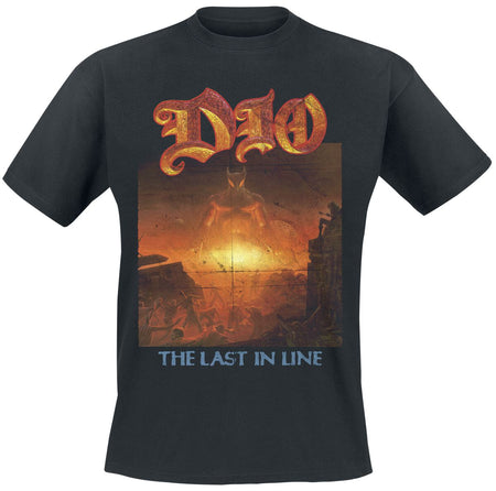 T-Shirt Manches courtes  de Dio - The Last In Line 40th - S à 4XL - pour Homme - noir - Dio