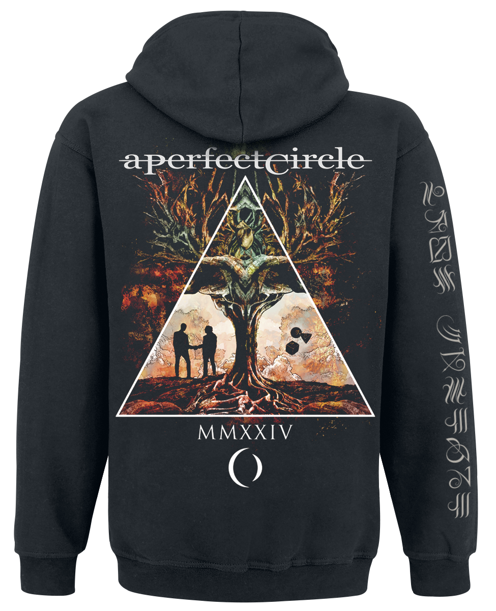 Sweat-shirt à capuche  de A Perfect Circle - Yggdrasil - M à 3XL - pour Homme - noir - A Perfect Circle - View 2