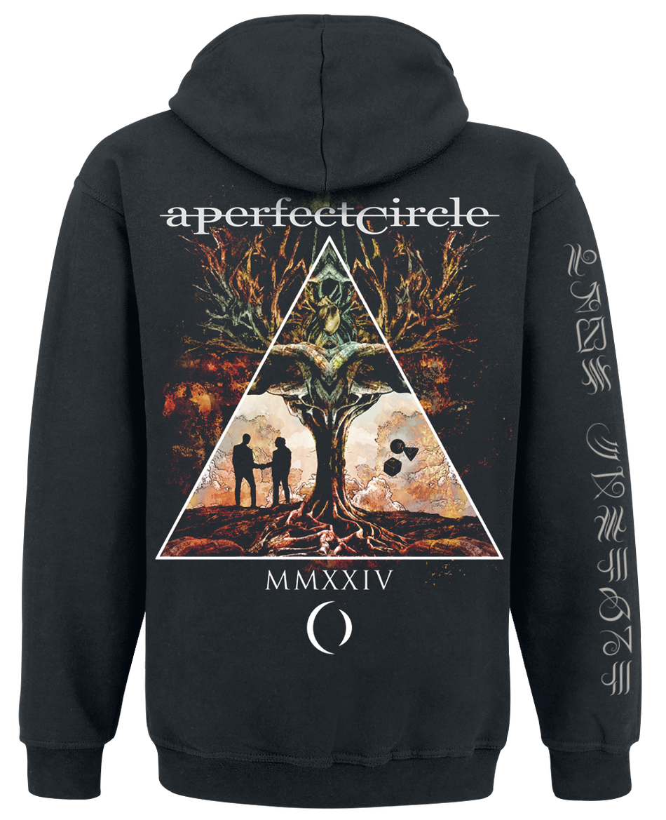 Sweat-shirt à capuche  de A Perfect Circle - Yggdrasil - S à 4XL - pour Homme - noir - A Perfect Circle - View 2