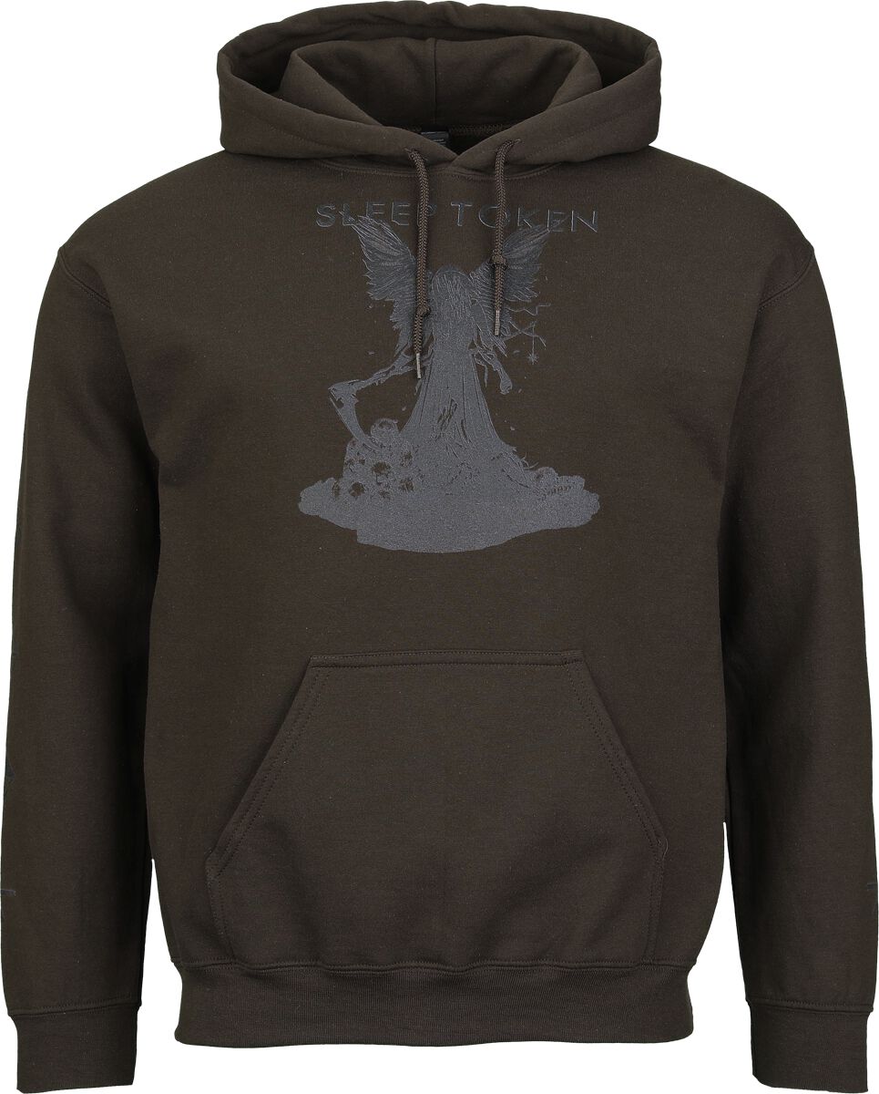 Sweat-shirt à capuche  de Sleep Token - Eden - S à 4XL - pour Homme - marron - Sleep Token