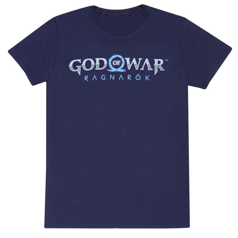 T-Shirt Manches courtes Gaming de God Of War - Ragnarok - M - pour Unisexe - marine - God Of War