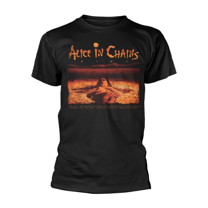 T-Shirt Manches courtes  de Alice In Chains - Dirt Tracklist - S à XXL - pour Homme - noir - Alice In Chains