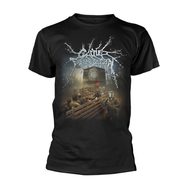 T-Shirt Manches courtes  de Cattle Decapitation - The Harvest Floor - S à XXL - pour Homme - noir - Cattle Decapitation