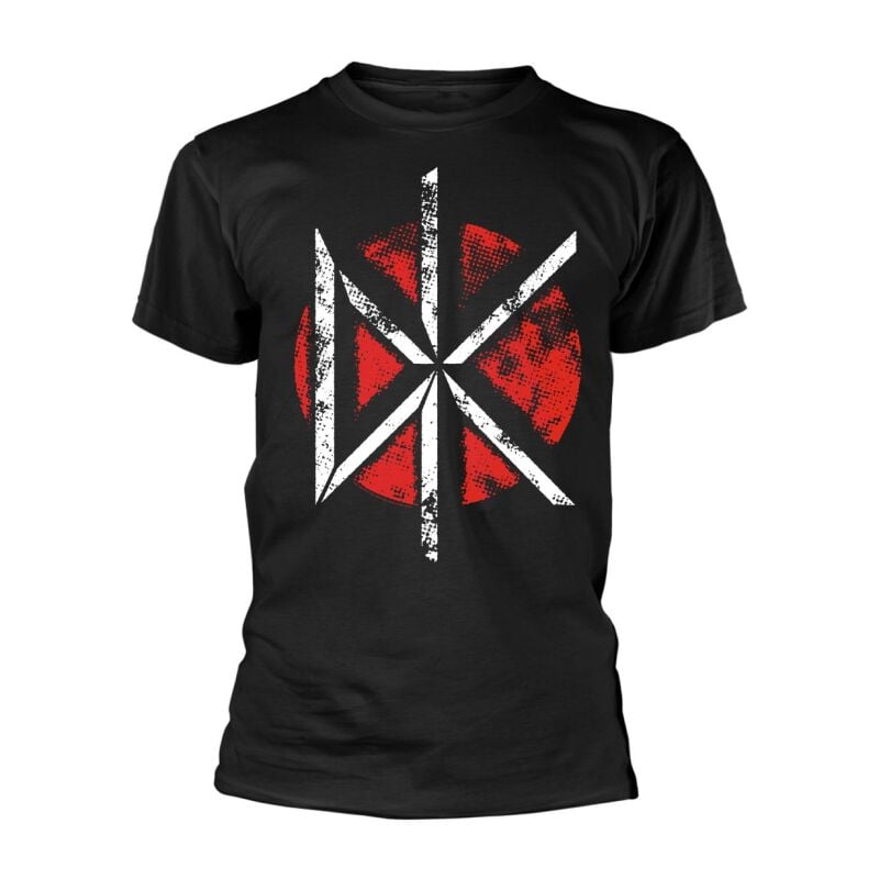 T-Shirt Manches courtes  de Dead Kennedys - Distressed DK Logo - S à 3XL - pour Homme - noir - Dead Kennedys
