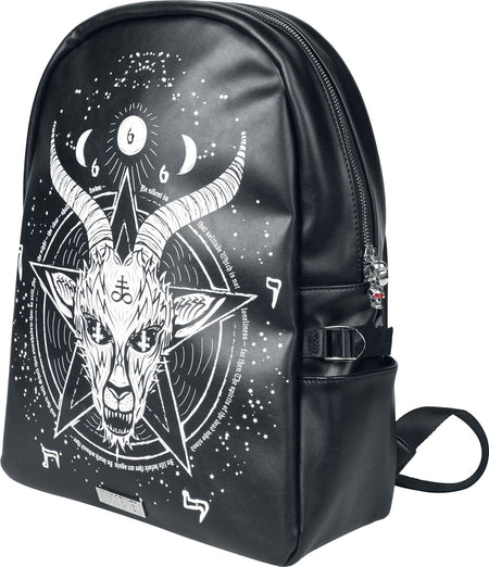 Sac à dos Gothic de Jawbreaker - Evil Goat - pour Femme - noir/blanc - Jawbreaker