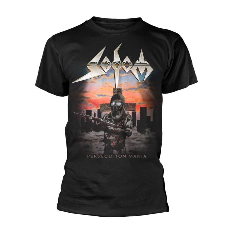 T-Shirt Manches courtes  de Sodom - Persecution Mania - S à 3XL - pour Homme - noir - Sodom