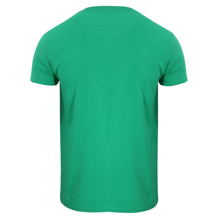 T-Shirt Manches courtes Gaming de Super Mario - Badge Luigi - S à XXL - pour Unisexe - vert - Super Mario - View 2