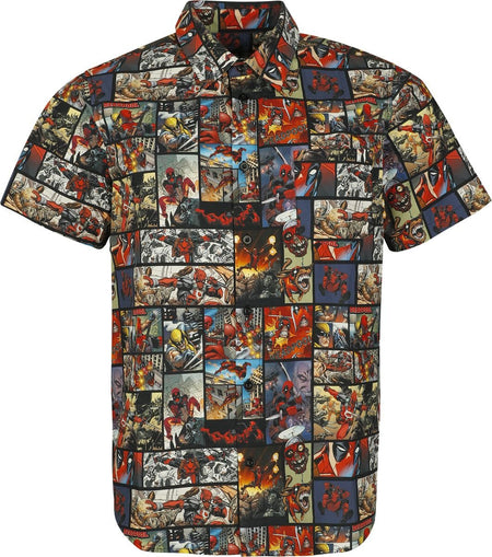 Chemise manches courtes Disney de Deadpool - Deadpool - Comic - S à XXL - pour Homme - multicolore - Deadpool