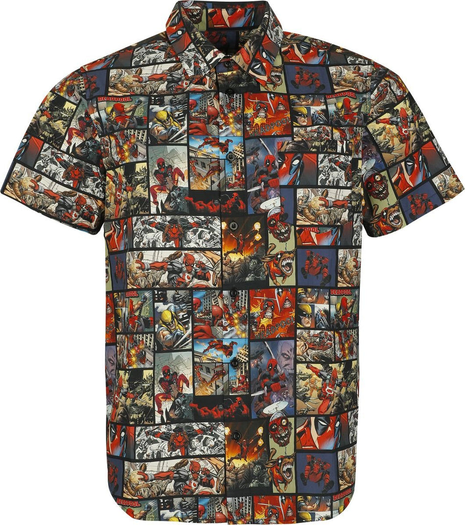 Chemise manches courtes Disney de Deadpool - Deadpool - Comic - S à XXL - pour Homme - multicolore - Deadpool