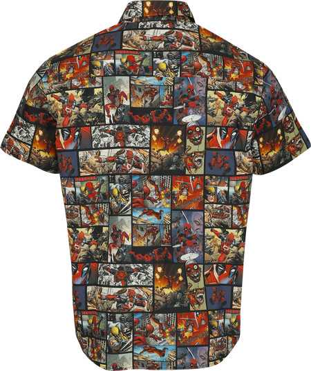 Chemise manches courtes Disney de Deadpool - Deadpool - Comic - S à XXL - pour Homme - multicolore - Deadpool - View 2