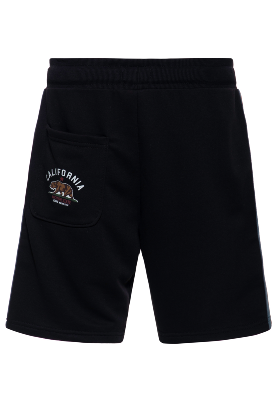Short  de King Kerosin - California Motor State Shorts - S à M - pour Homme - noir - King Kerosin - View 2