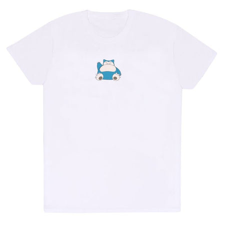 T-Shirt Manches courtes Gaming de Pokémon - Ronflex - S à XXL - pour Unisexe - blanc - Pokémon
