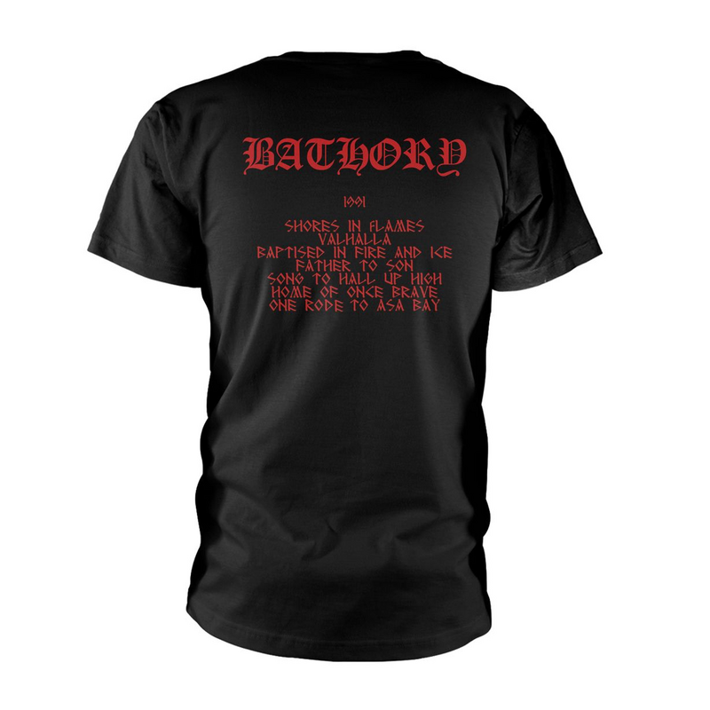 T-Shirt Manches courtes  de Bathory - Hammerheart - S à XXL - pour Homme - noir - Bathory - View 2
