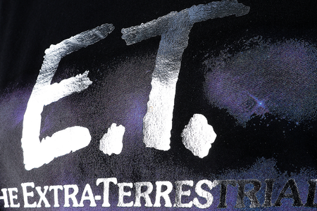 T-Shirt Manches courtes  de E.T. - the Extra-Terrestrial - E.T. - The Extra-Terrestrial - Poster - XS à M - pour Femme - noir - E.T. - the Extra-Terrestrial - View 2