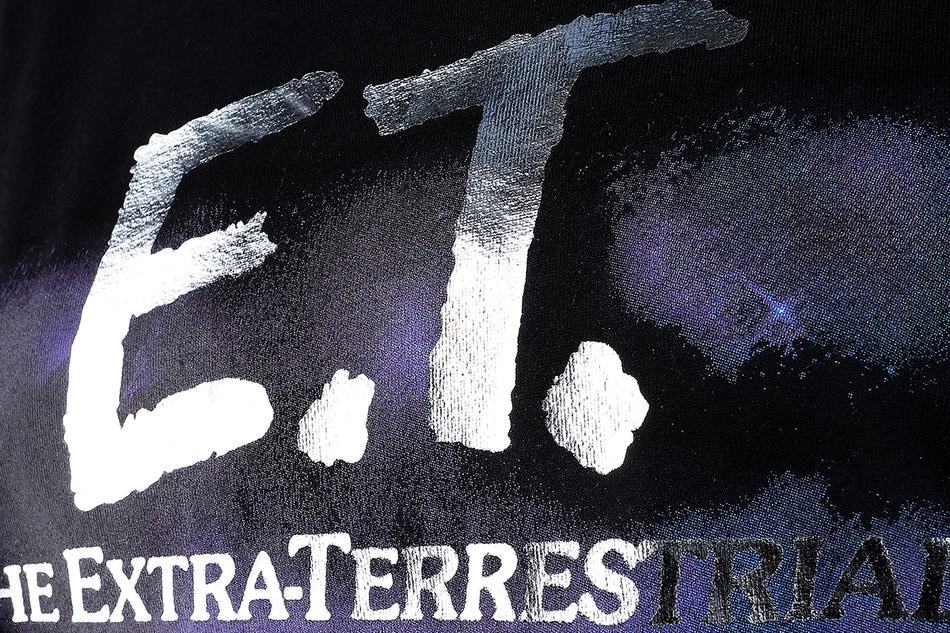 T-Shirt Manches courtes  de E.T. - the Extra-Terrestrial - E.T. - The Extra-Terrestrial - Poster - XS à M - pour Femme - noir - E.T. - the Extra-Terrestrial - View 2