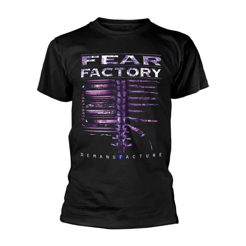 T-Shirt Manches courtes  de Fear Factory - Demanufacture - S à 3XL - pour Homme - noir - Fear Factory