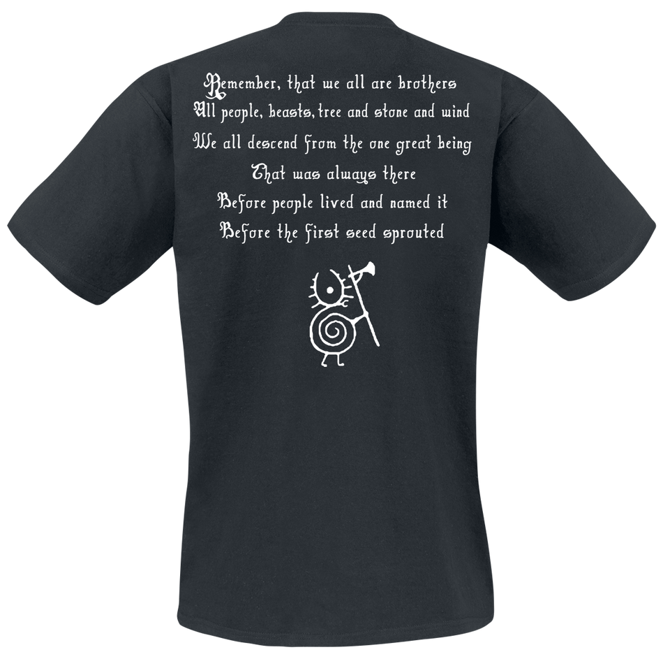 T-Shirt Manches courtes  de Heilung - Remember - S à XXL - pour Homme - noir - Heilung - View 2