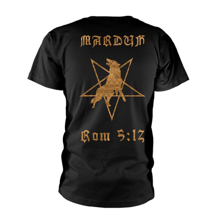 T-Shirt Manches courtes  de Marduk - Rom 5:12 - S à XXL - pour Homme - noir - Marduk - View 2