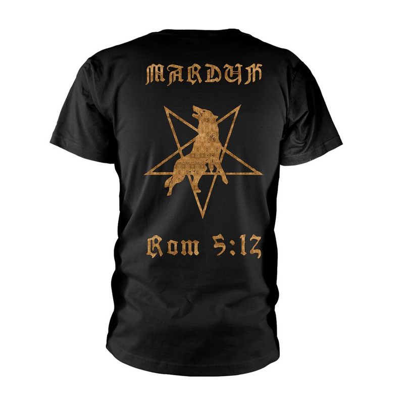 T-Shirt Manches courtes  de Marduk - Rom 5:12 - S à XXL - pour Homme - noir - Marduk - View 2