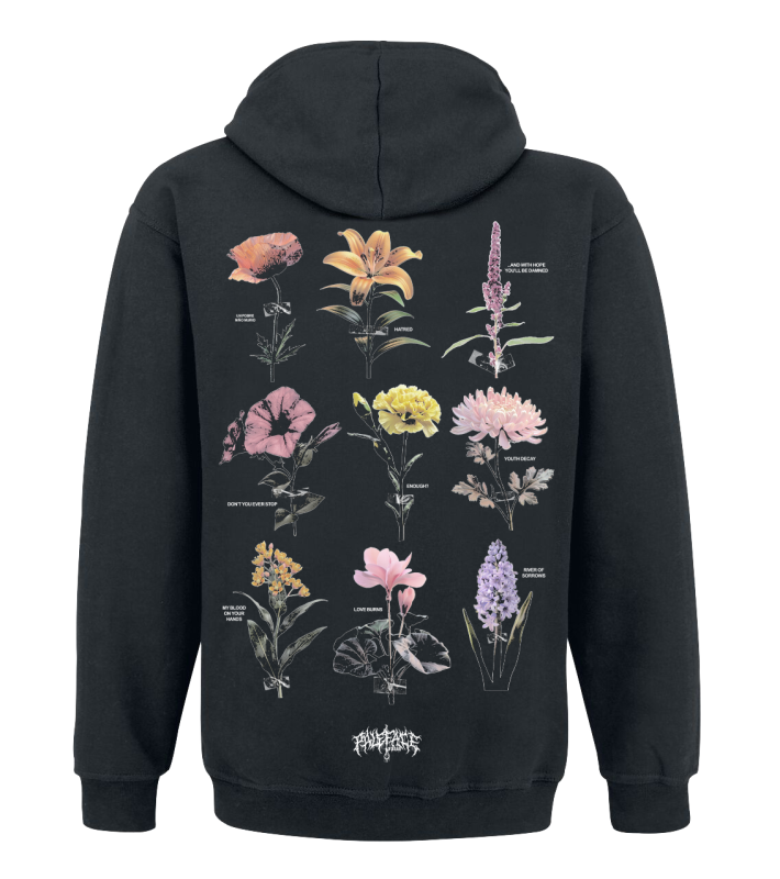 Sweat-shirt à capuche  de Paleface Swiss - Hidden Flowers - S à XXL - pour Homme - noir - Paleface Swiss - View 2