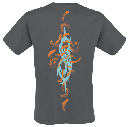 T-Shirt Manches courtes  de Slipknot - Nailed Goat - S à M - pour Homme - anthracite - Slipknot - View 2