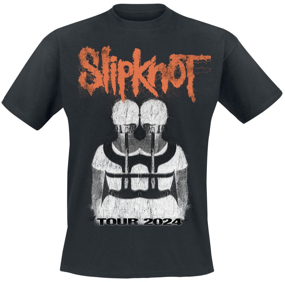 T-Shirt Manches courtes  de Slipknot - Tour 2024 Bound - S à L - pour Homme - noir - Slipknot