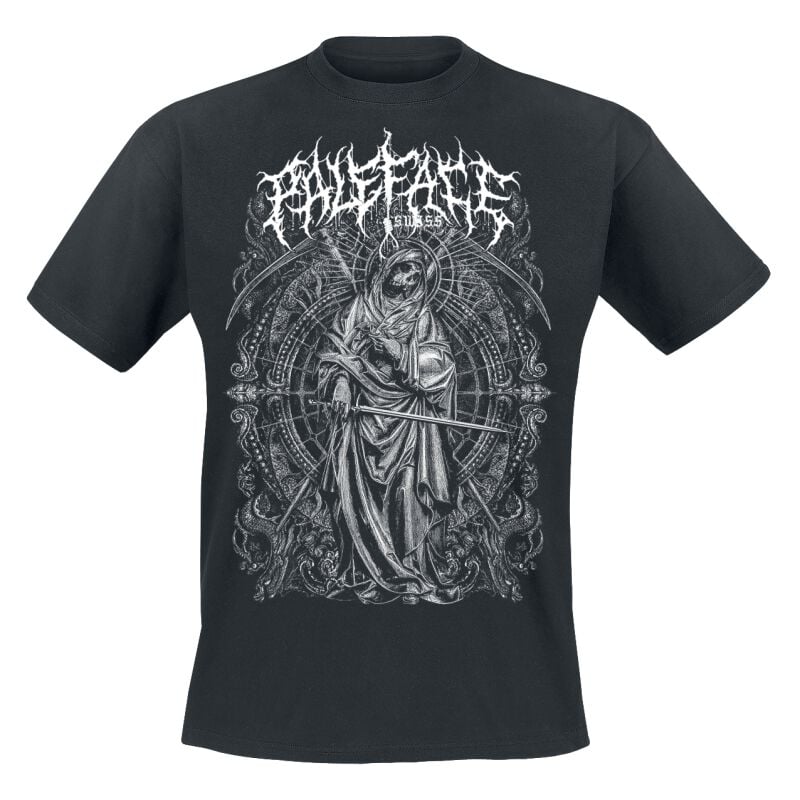 T-Shirt Manches courtes  de Paleface Swiss - Reaper - S à XXL - pour Homme - noir - Paleface Swiss