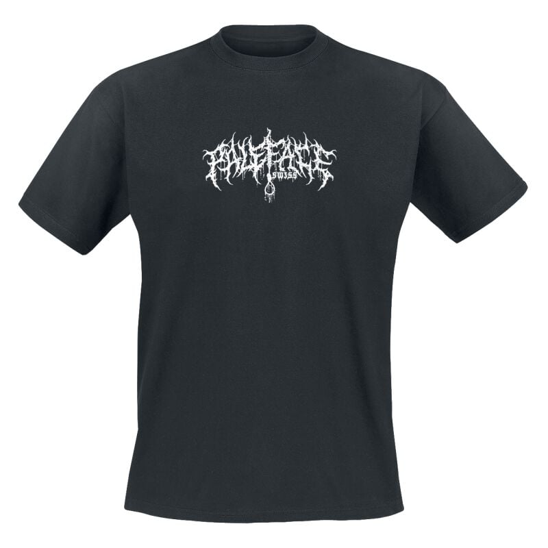 T-Shirt Manches courtes  de Paleface Swiss - Hidden Flowers - S à XXL - pour Homme - noir - Paleface Swiss